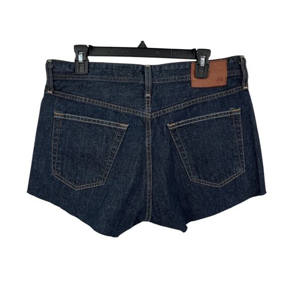AG Adriano Goldschmied shorts Turner raw hem denim size 32 - Picture 2 of 7